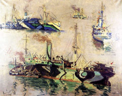 Modelli di 'Dazzle Camouflage' (1918)