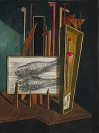 Giorgio De Chirico, 'Interno metafisico' (1917)