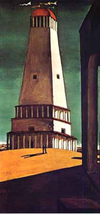 Giorgio De Chirico, 'La nostalgia dell'infinito' (1911)