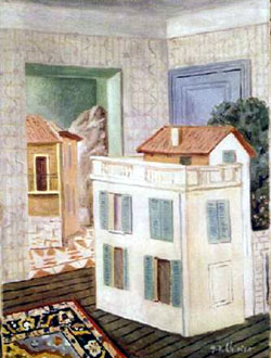 Giorgio De Chirico, 'La maison aux volets verts' (1924)