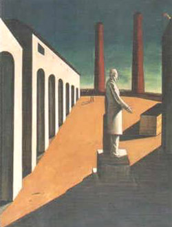 Giorgio De Chirico, 'L'enigma di una giornata' (1914)