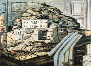 Giorgio De Chirico, 'Mobili nella stanza' (1927)