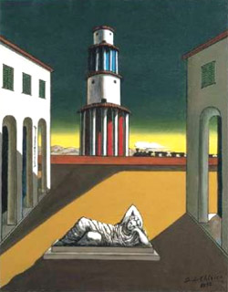 Giorgio De Chirico, 'Piazza d'Italia'