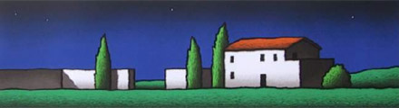 Tino Stefanoni, 'Tre cipressi'